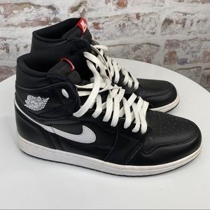 Jordan 1 Black and White Ying Yang Size 10